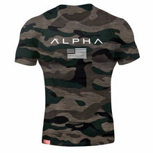 Load image into Gallery viewer, 2018 Mens Military Army T Shirt 2017 Men Star Loose Cotton T-shirt O-neck Alpha America Size Short Sleeve Tshirts