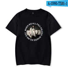 Load image into Gallery viewer, Streetwear Hip Hop Billie Eilish T Shirt Harajuku Casual O-Neck Short Sleeves Men Women T-shirt Hipster Cool Graphic Tee Shirt