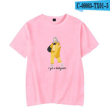 Load image into Gallery viewer, Streetwear Hip Hop Billie Eilish T Shirt Harajuku Casual O-Neck Short Sleeves Men Women T-shirt Hipster Cool Graphic Tee Shirt