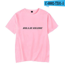 Load image into Gallery viewer, Streetwear Hip Hop Billie Eilish T Shirt Harajuku Casual O-Neck Short Sleeves Men Women T-shirt Hipster Cool Graphic Tee Shirt