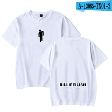 Load image into Gallery viewer, Streetwear Hip Hop Billie Eilish T Shirt Harajuku Casual O-Neck Short Sleeves Men Women T-shirt Hipster Cool Graphic Tee Shirt